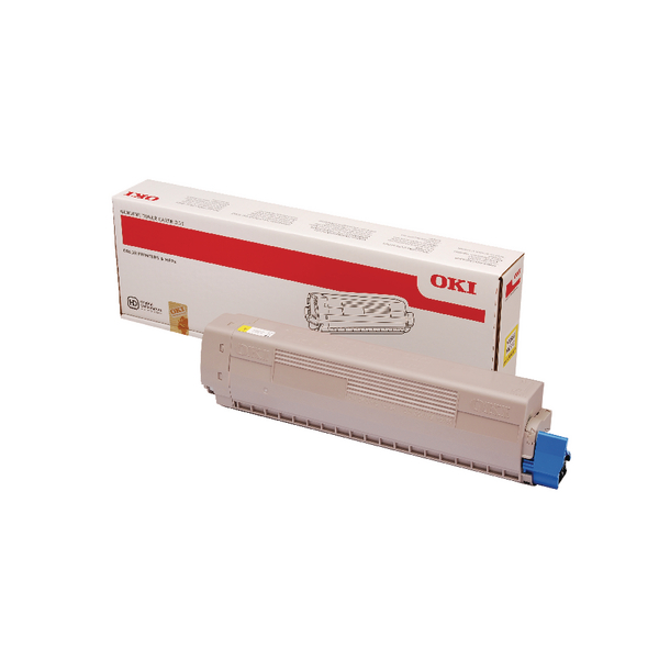Oki MC853 MC873 7300 Pages Yellow Toner