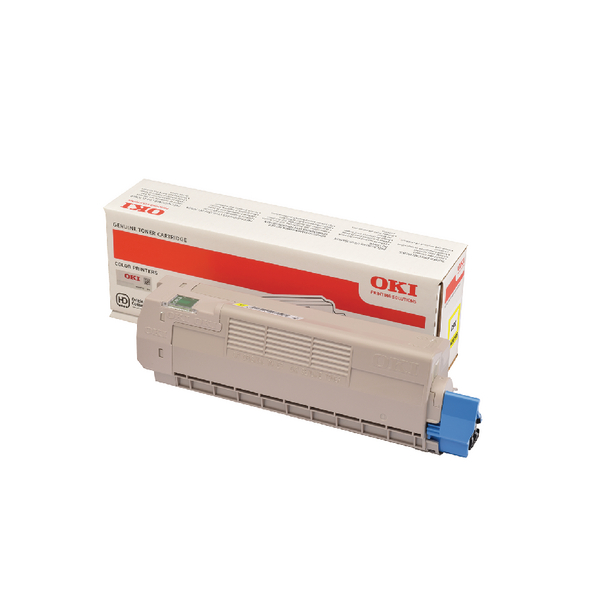 OKI C612 46507505 Yellow 6000 Pages Original Toner