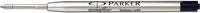 Parker Quinkflow Ballpen Refill Medium Black [Pack of 12]