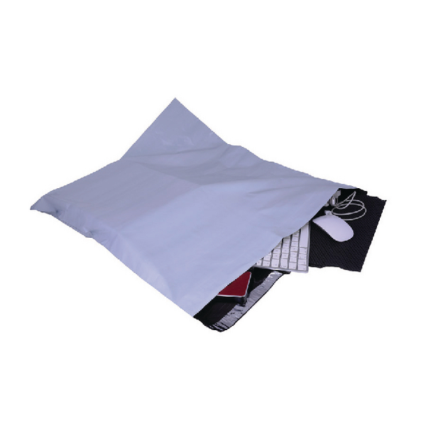 Postsafe Extra Strong Polythene Envelopes 600x700mm White [Pack of 100]