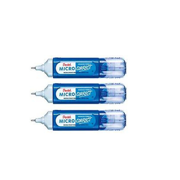 Pentel Micro Correct Fluid Pen [Pack of 12]