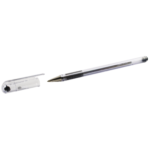 Pentel Superb Medium Ballpen Black [Pack of 12]