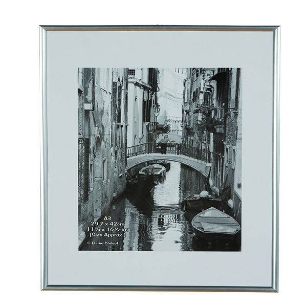 Photo Album Co Backloader Silver A3 Non Glass