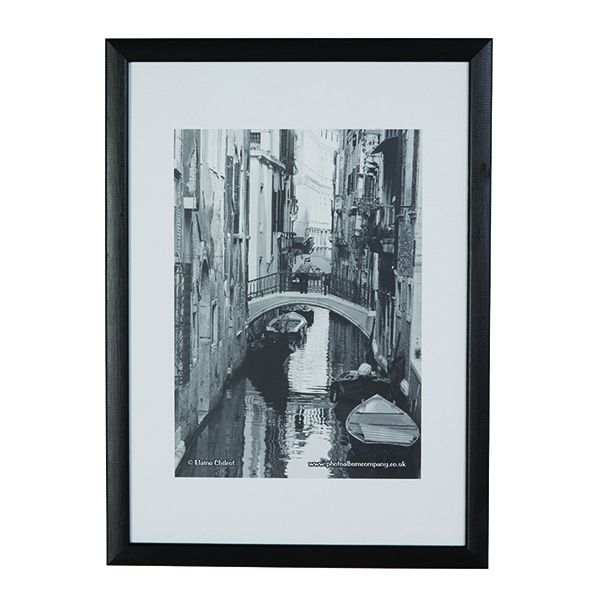 Photo Album Co A1 Black Wood Frame Non Glass