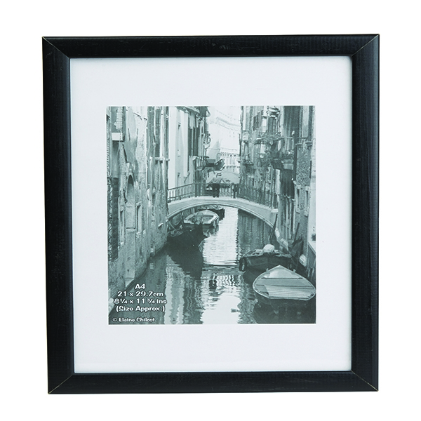 Photo Album Company Black Wood Certificate Frame Non-Glass