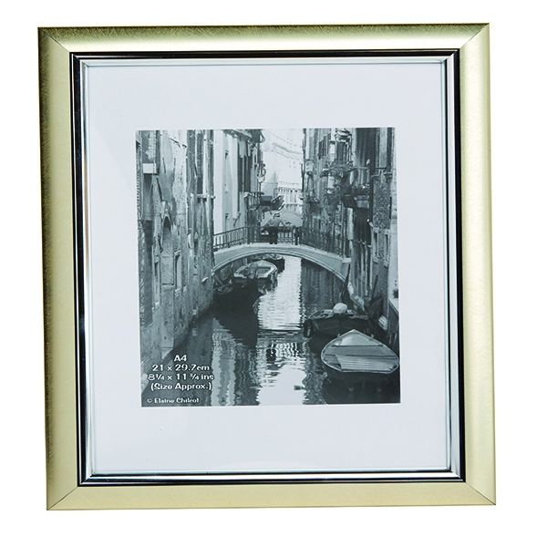 Photo Album Co Aluminium Certificate Frame A4 Non Glass