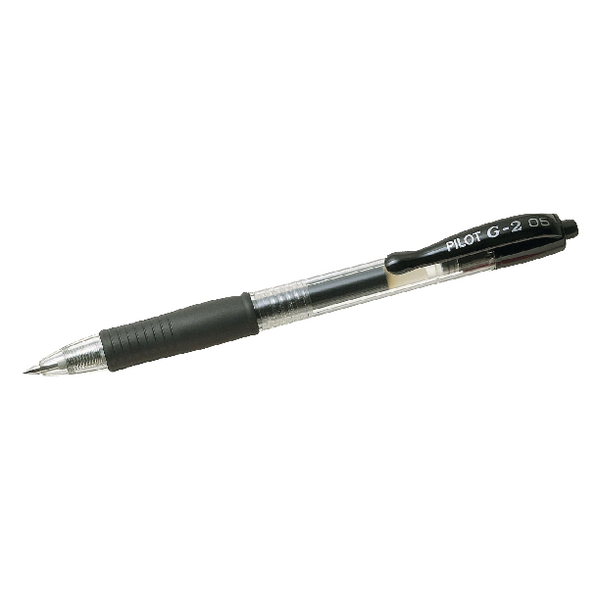 Pilot G205 Retractable Gel Pen Black [Pack of 12]