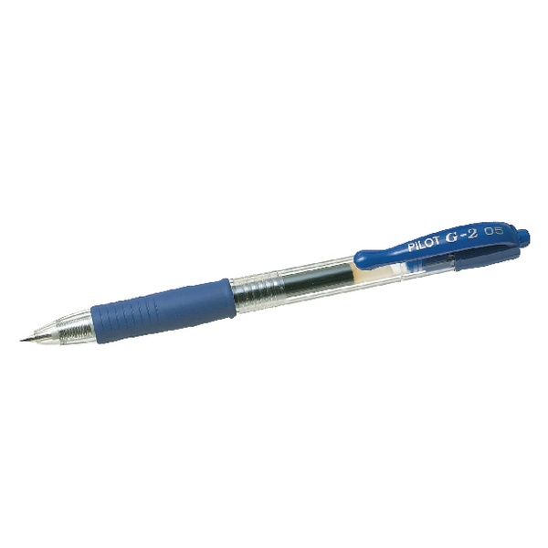 Pilot G205 Retractable Gel Pen Blue [Pack of 12]