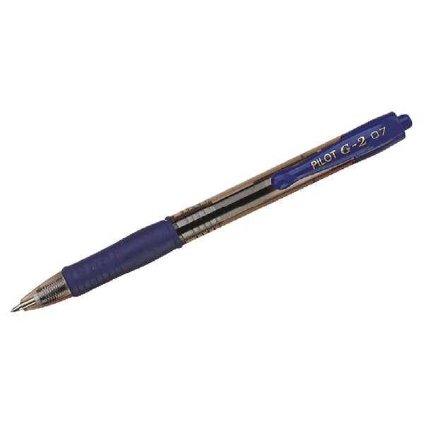 Pilot G207 Retractable Refillable Ballpen Blue [Pack of 12]