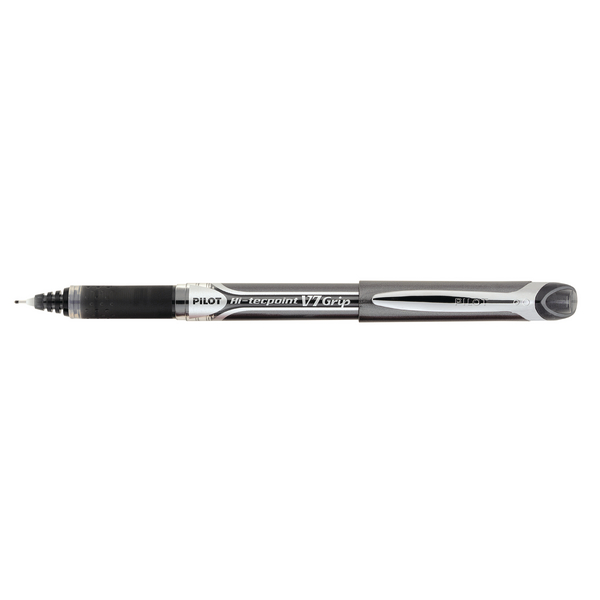 Pilot V7 Grip Liquid Ink Rollerball Black [Pack of 12]
