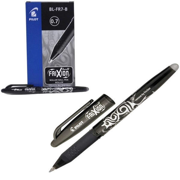 Pilot Erasable Rollerball Pen Black [Pack of 12]