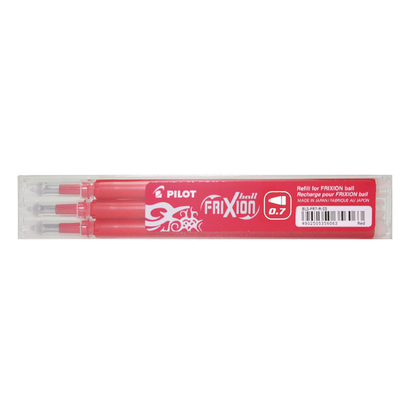 Pilot Frixion Refill Red [Pack of 3]