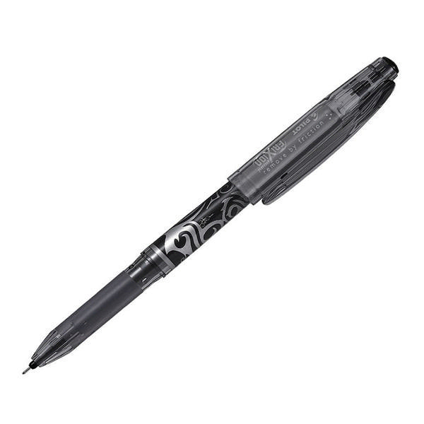 Pilot Frixion Rollerball Pens 0.5mm Black [Pack of 12]
