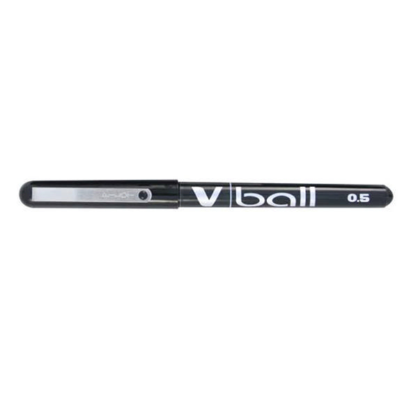 Pilot VBall Rollerball Pens Extra Fine Black [Pack of 12]