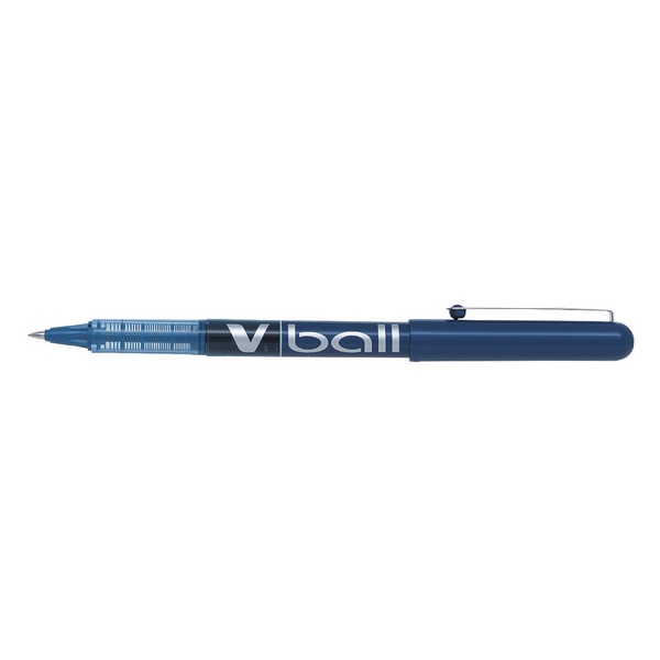 Pilot VBall Rollerball Pens Extra Fine Blue [Pack of 12]