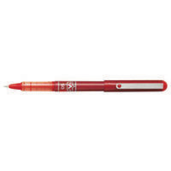 Pilot VBall Rollerball Pens Extra Fine Red [Pack of 12]