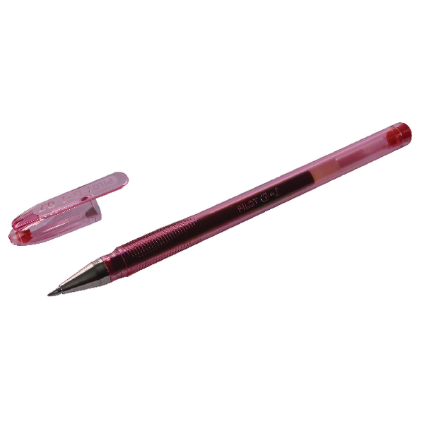 Pilot Gel Ink Rollerball Pen 0.7mm Red [Pack of 12]