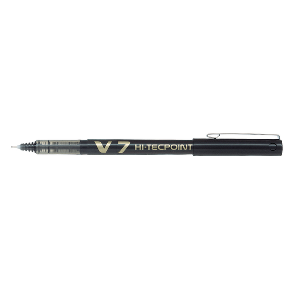 Pilot V5 Hi-Tecpoint Fine Black [Pack of 12]