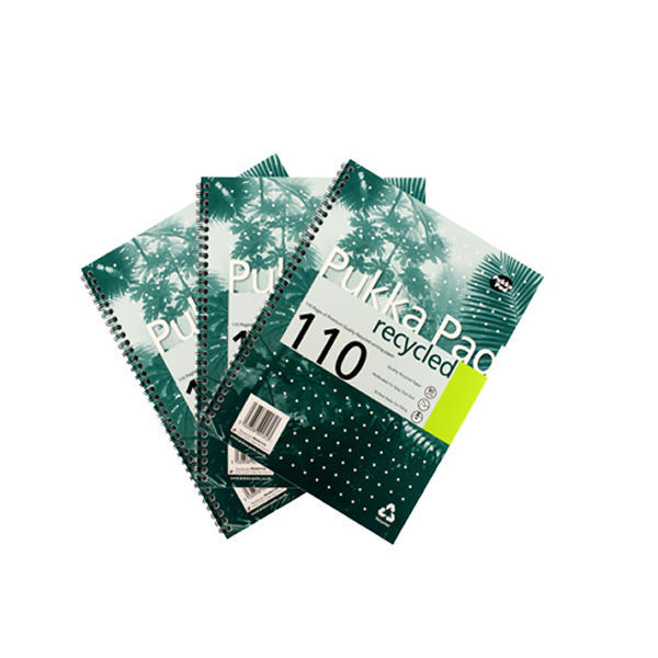 Pukka Quality Recycled A4 Pad 80g 100 Pages