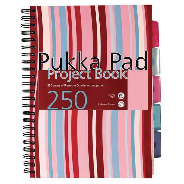 Pukka Pad Project Book Hardcover A4 [Pack of 3]