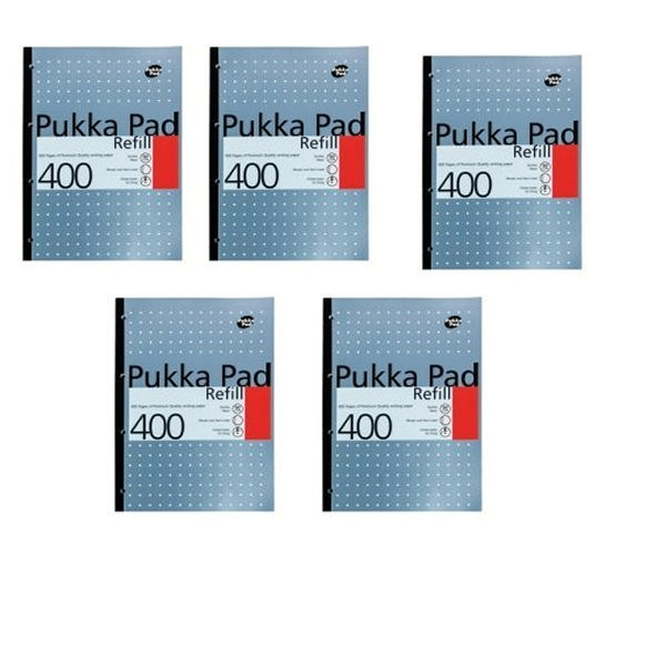 Pukka Pad A4 Refill Pad Blue [Pack of 5]