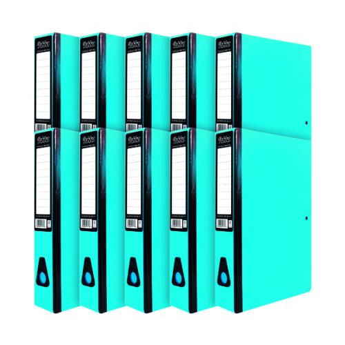Pukka Brights Box File Foolscap Blue [Pack of 10]
