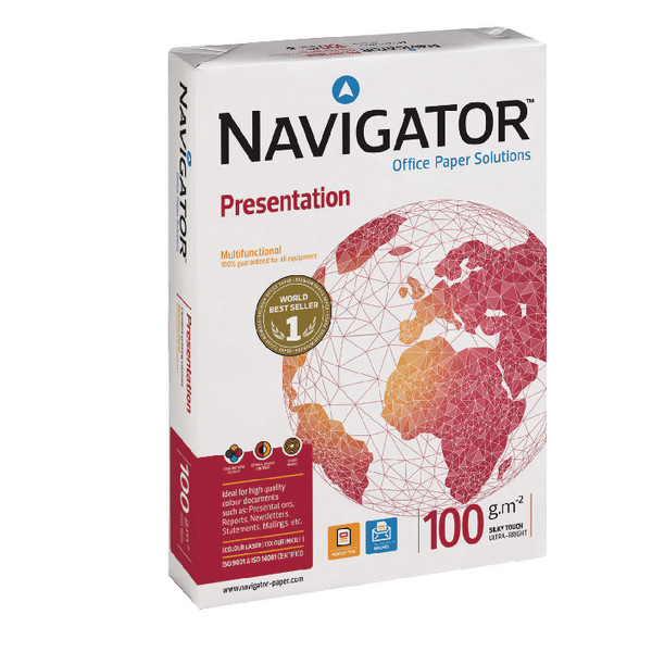 Navigator Presentation A4 100g White [Pack of 2500]