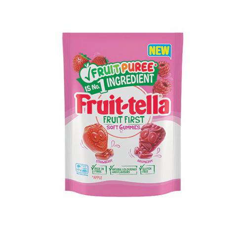 Fruittella Gummies Rasp/Strawb [Pack of 12] 6740900
