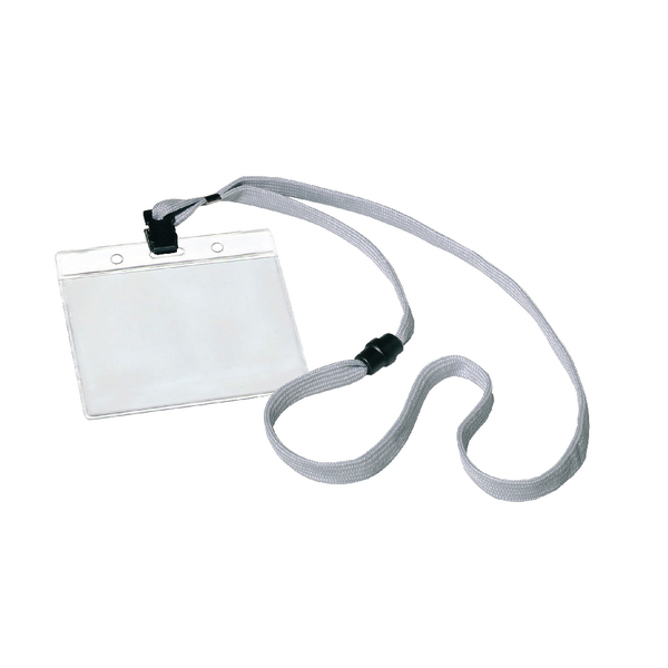 Name Badge and Textile Necklace [Pack of 10]