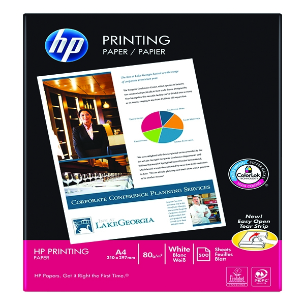 HP Printing Paper A4 80g White [Pack of 2500] HPT0317