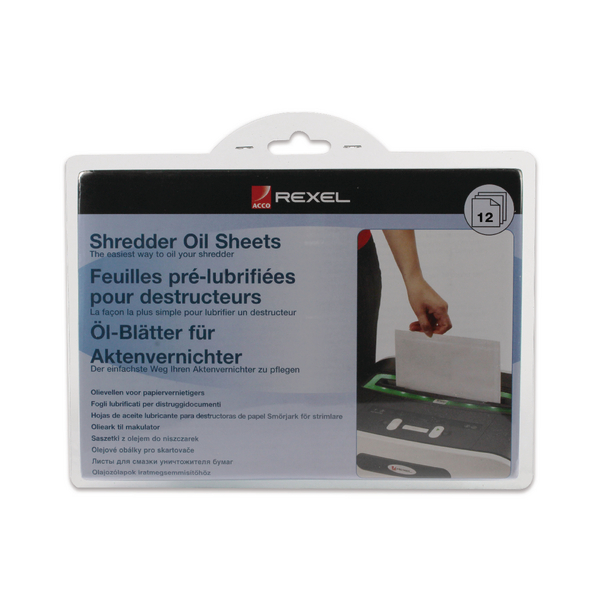 Rexel Oil Sheets [Pack of 12]