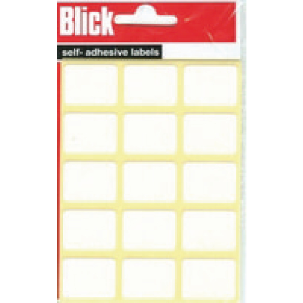 Blick Label Bag 19x25mm White [Pack of 20x105]