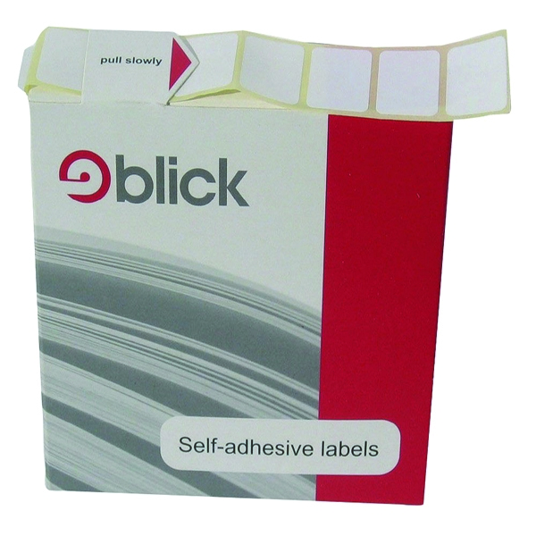 Blick Dispenser Labels 24x37mm White [Pack of 640]