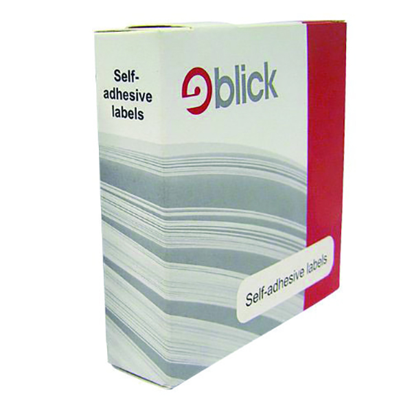Blick Dispenser Self Adhesive Labels 19mm Yellow [Pack of 1280]