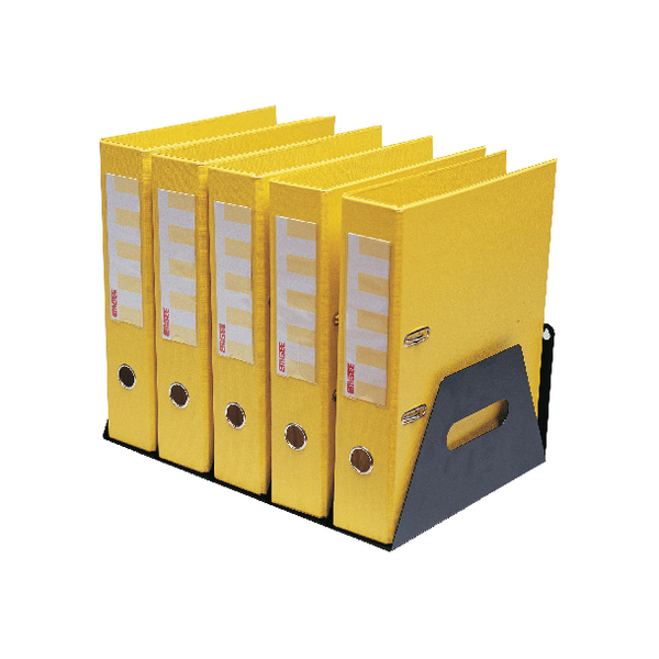 Rotadex Lever Arch Filing Rack for 5 Files Black
