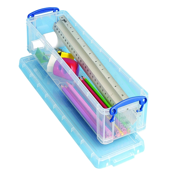 Really Useful Pencil and Stationery Box 1.5 Litre Clear
