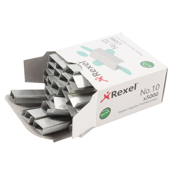 Rexel Staples No 10 5mm 06005 [Pack of 5000]