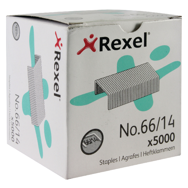 Rexel Staples No 66 14mm [Pack of 5000]