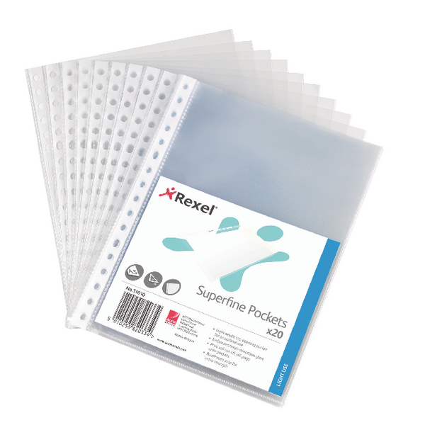 Rexel Pocket A5 Superfine [Pack of 20]
