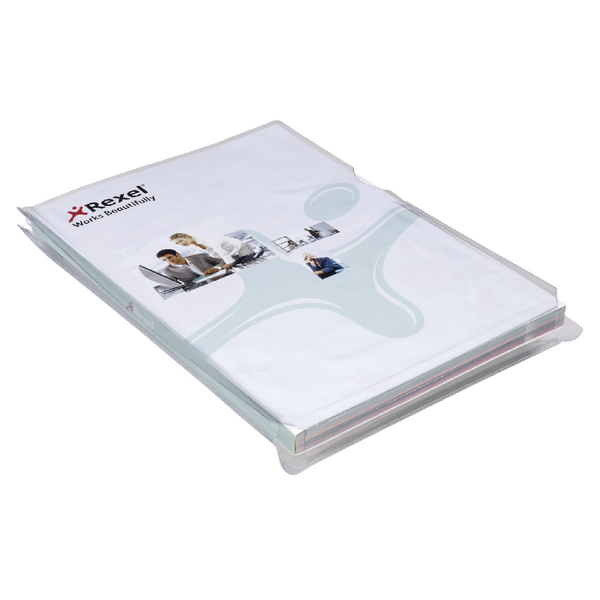 Rexel Nyrex Expanding Cut Back Folder [Pack of 10]