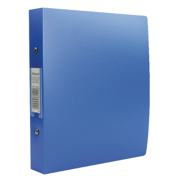 Rexel A5 2-Ring Binder Blue [Pack of 10]