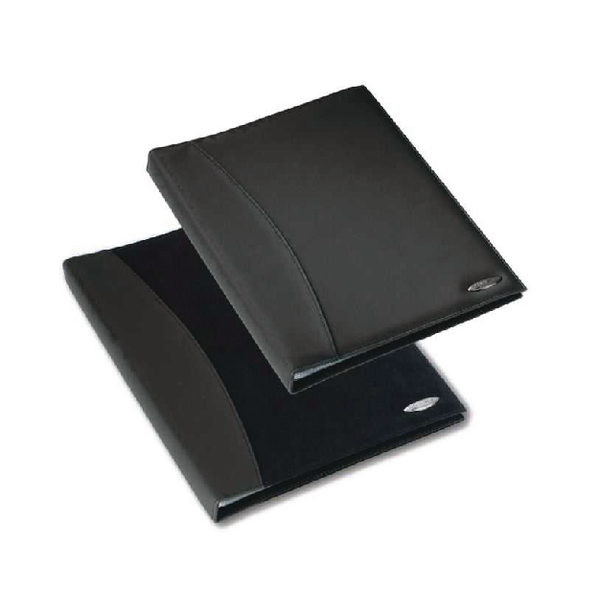 Rexel SoftTouch Smooth Display Book 24 Pocket Black