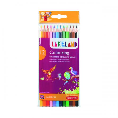 Derwent Lakeland Colouring Pencils [Pack of 12] 33356