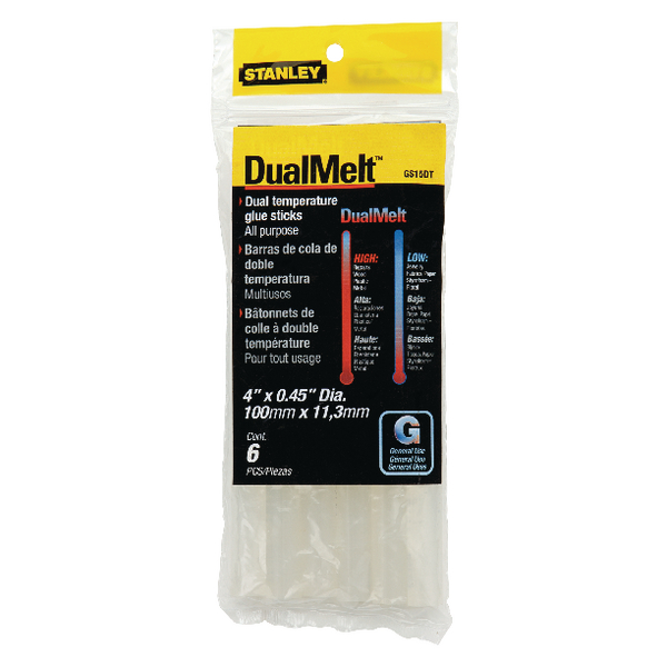 Stanley Dual Melt Glue Stick 4 Inch [Pack of 24]