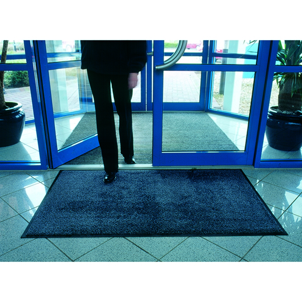 Entrance Mat 1150x1750mm Black and Blue