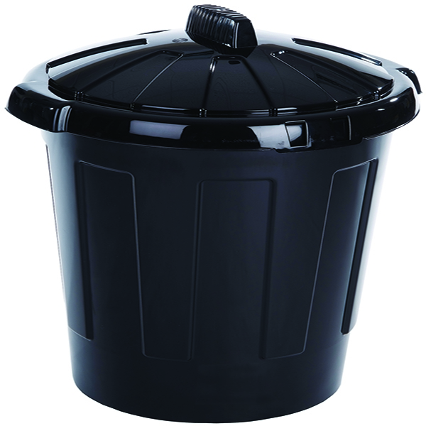 Dustbin 80 Litre Black 379770
