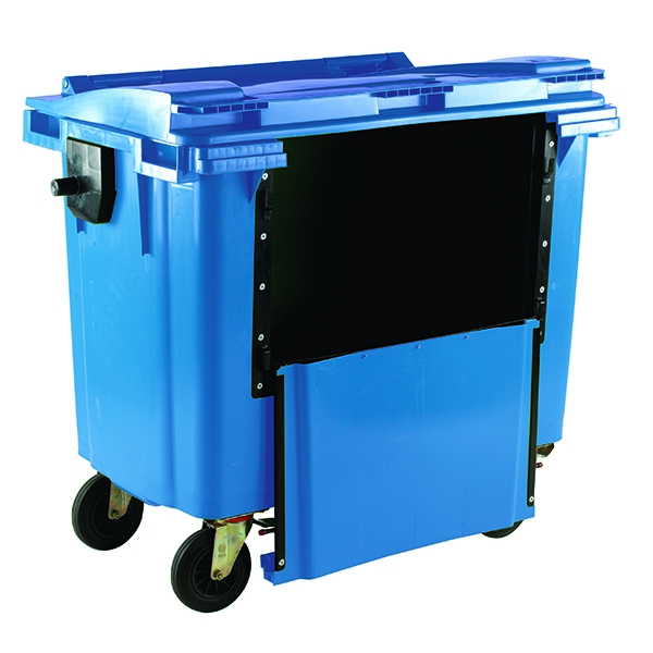 1100 Litre Drop Front Wheelie Bin