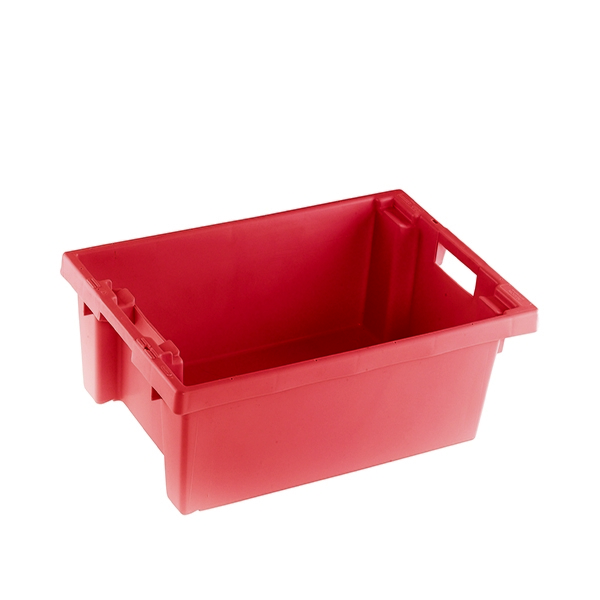 Stacking Box 600x400x200mm Red