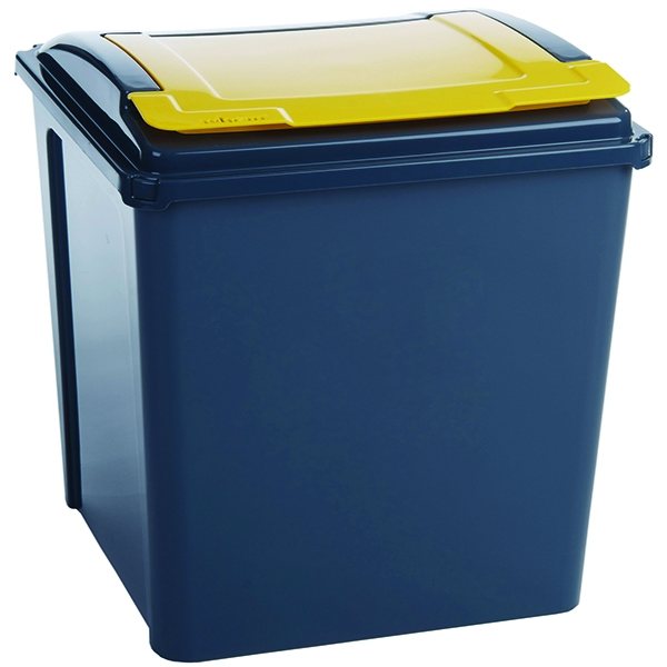 Recycling Bin Yellow