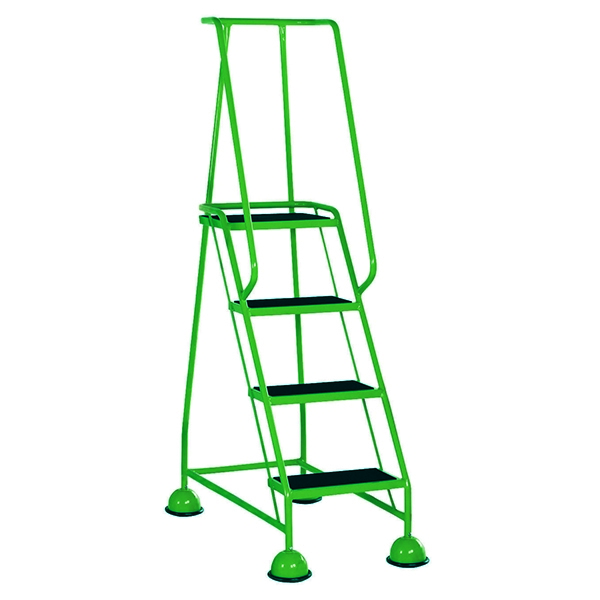 Step Ladders 4 Treads Green 1683mm High